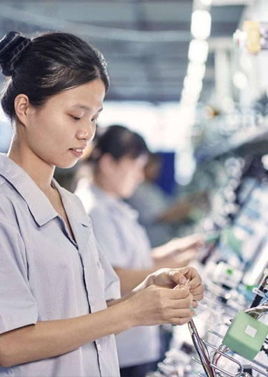 Rotary production line